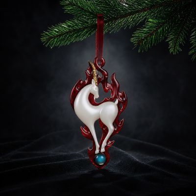Елочная игрушка Огненная коза