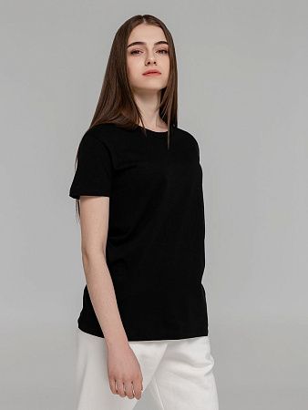 Футболка мужская Regent Fit 150, черная, размер XS