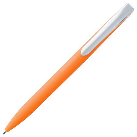 Ручка шариковая Pin Soft Touch, зеленая