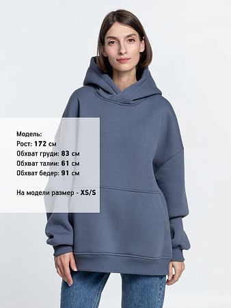Худи Kulonga Oversize, темно-серое, размер XL/2XL