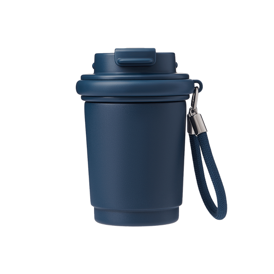 Термокружка вакуумная Сидней (Sydney), синяя