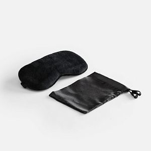Двухсторонняя маска для сна Veluto, черная