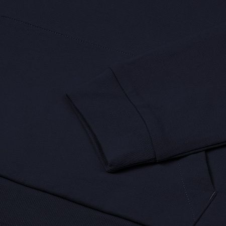 Толстовка на молнии с капюшоном Unit Siverga, темно-синяя, размер XS
