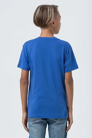 Футболка детская Regent Fit Kids, ярко-синяя (royal), размер 8 лет (118-128 см)