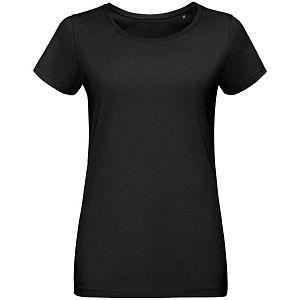 Футболка женская Martin Women, черная под нанесение