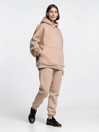 Худи Kulonga Oversize, бежевое, размер XS/S