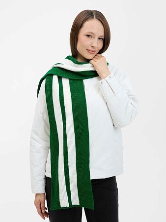 Шарф Winwear, темно-зеленый (глубокий зеленый)