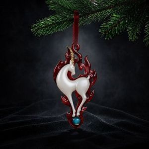 Елочная игрушка Огненная коза