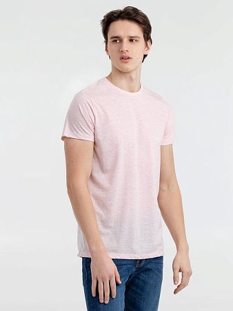 Футболка мужская Regent Fit 150, розовый меланж, размер XL
