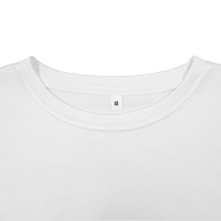 Футболка унисекс для сублимации Paint Tee, белая, размер 3XL