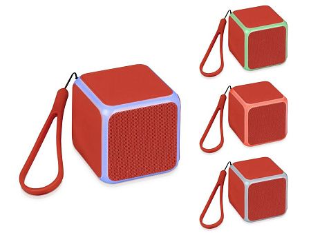 Портативная колонка «Cube» с подсветкой
