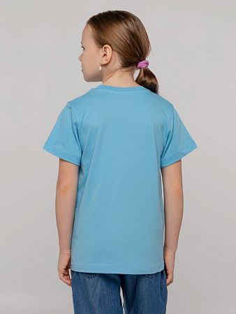 Футболка детская T-Bolka Kids, голубая, размер 6 лет (106-116 см)