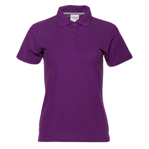 Рубашка поло женская STAN хлопок/полиэстер 185, 104W, Фиолетовый,  (94)  (42/XS)