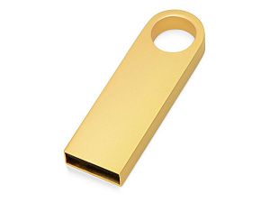 USB 2.0- флешка на 8 Гб с мини чипом, компактный дизайн с круглым отверстием