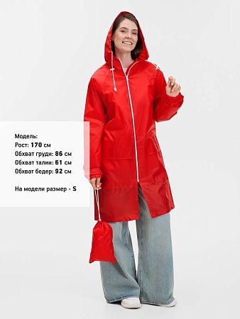 Дождевик Rainman Zip Pro, красный, размер XXL