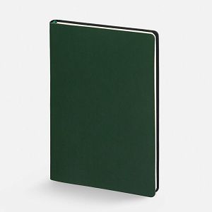 Блокнот Verso в клетку, зеленый, ver.2