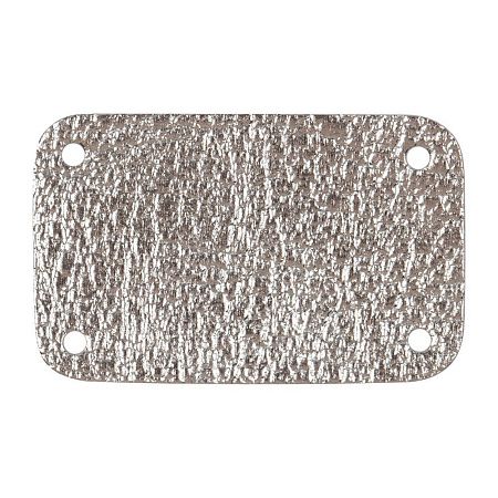 Лейбл Corolla Metal, S, серебристый