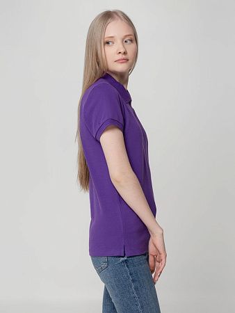 Рубашка поло женская Virma Lady, фиолетовая, размер S