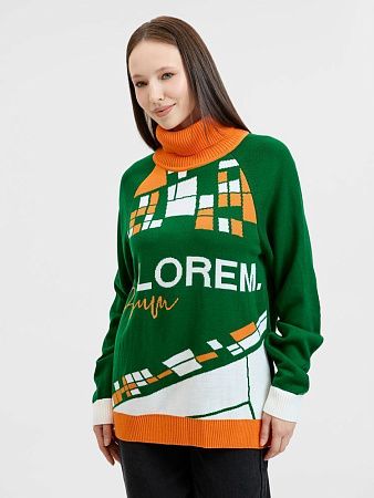 Джемпер на заказ Tricksy Net Reglan, акрил, размер S