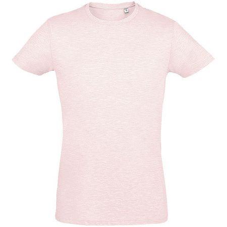 Футболка мужская Regent Fit 150, розовый меланж, размер XL