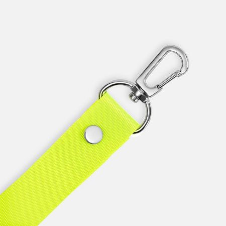 Застежка-карабин Snap hook, M, серебристая (хром)