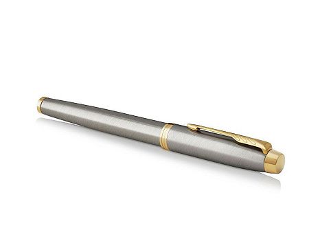 Ручка перьевая Parker «IM Metal Brushed Metal GT»