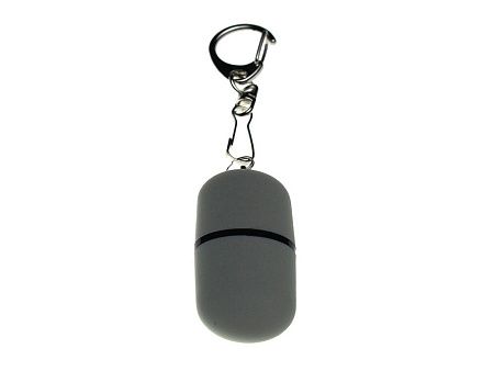 USB 2.0- флешка «Goutte Soft-touch» на 32 Гб каплевидной формы