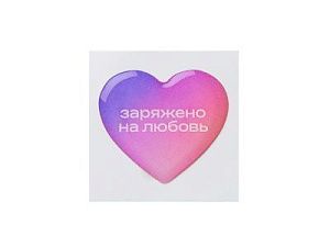 Объемный стикер из эпоксидной смолы