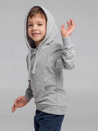 Толстовка с капюшоном детская Kirenga Kids, черная, размер 12 лет (142-152 см)