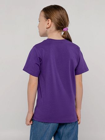 Футболка детская T-Bolka Kids, фиолетовая, размер 12 лет (142-152 см)