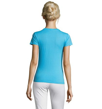 Футболка женская Regent Women, бирюзовая, размер M