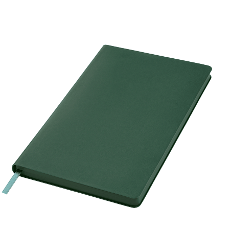 Ежедневник Латте софт-тач (Latte soft touch) недатированный, зеленый (без стикеров)