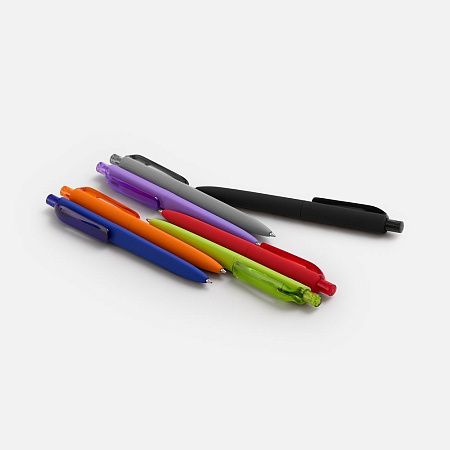 Ручка шариковая Prodir DS8 PRR-T Soft Touch, оранжевая