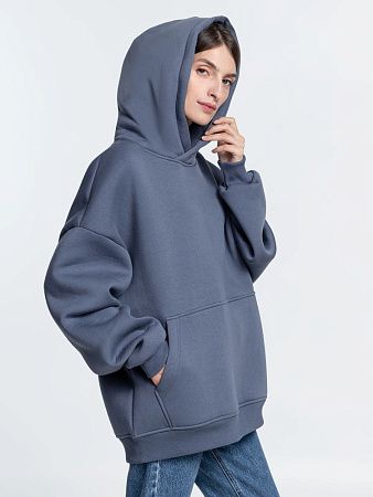 Худи Kulonga Oversize, темно-серое, размер XL/2XL