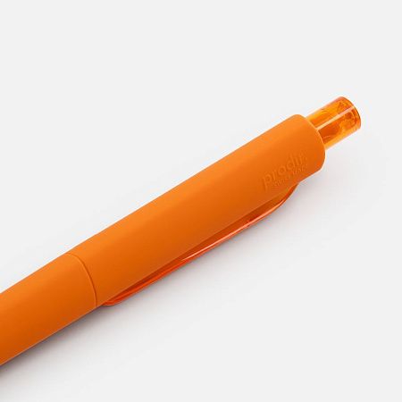 Ручка шариковая Prodir DS8 PRR-T Soft Touch, оранжевая