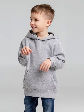 Толстовка детская Stellar Kids, серый меланж, размер 6 лет (106-116 см)