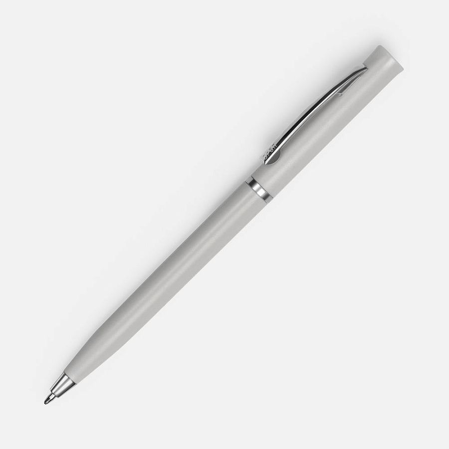 Ручка шариковая Euro Chrome, серая