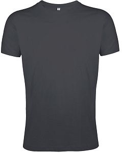 Футболка мужская Regent Fit 150, черная под нанесение