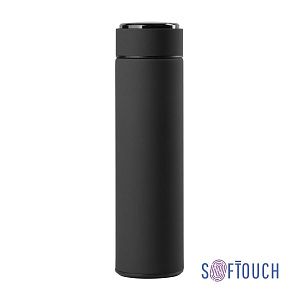 Термос "Бостон next" 500 мл с индикацией температуры, soft touch, сменная батарейка