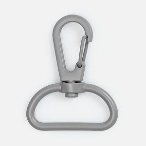 Застежка-карабин Snap Hook, L, серая