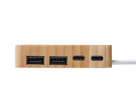 USB-хаб «Memo», 2*USB, 2*Type C