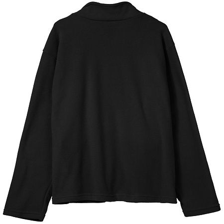 Куртка флисовая унисекс Manakin, черная, размер XS/S