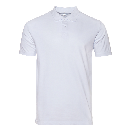 Рубашка поло унисекс STAN хлопок 185, 04U, Белый,  (10/1)  (56/XXXL)