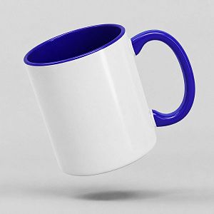 Керамическая кружка со стеклянной ручкой для сублимации «Charm»