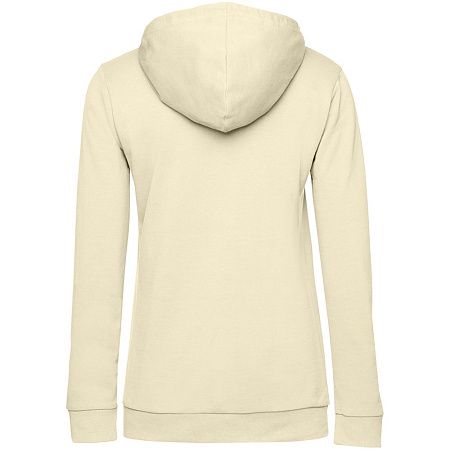 Толстовка с капюшоном женская Hoodie, светло-желтая, размер XL