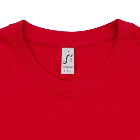 Футболка унисекс Regent 150, красная, размер 4XL