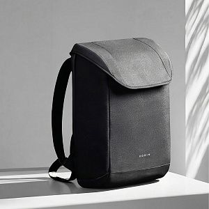 Водостойкий антикражный рюкзак Clickpack для ноутбука 15.6", цвет: черный