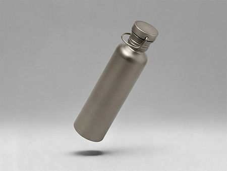 Бутылка для воды из титана «Titan», 750 мл