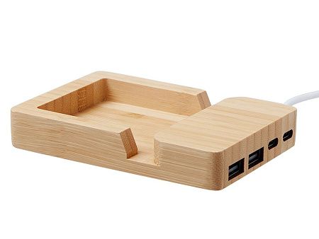 USB-хаб «Memo», 2*USB, 2*Type C