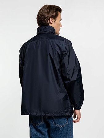 Ветровка из нейлона Surf 210, темно-синяя (navy), размер XL